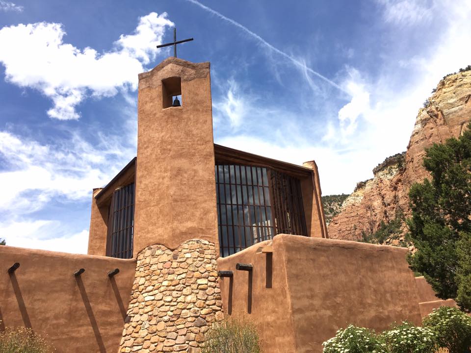 Christ in the Desert is a Benedictine monastery nestled in New Mexico’s remote Chama Canyon.