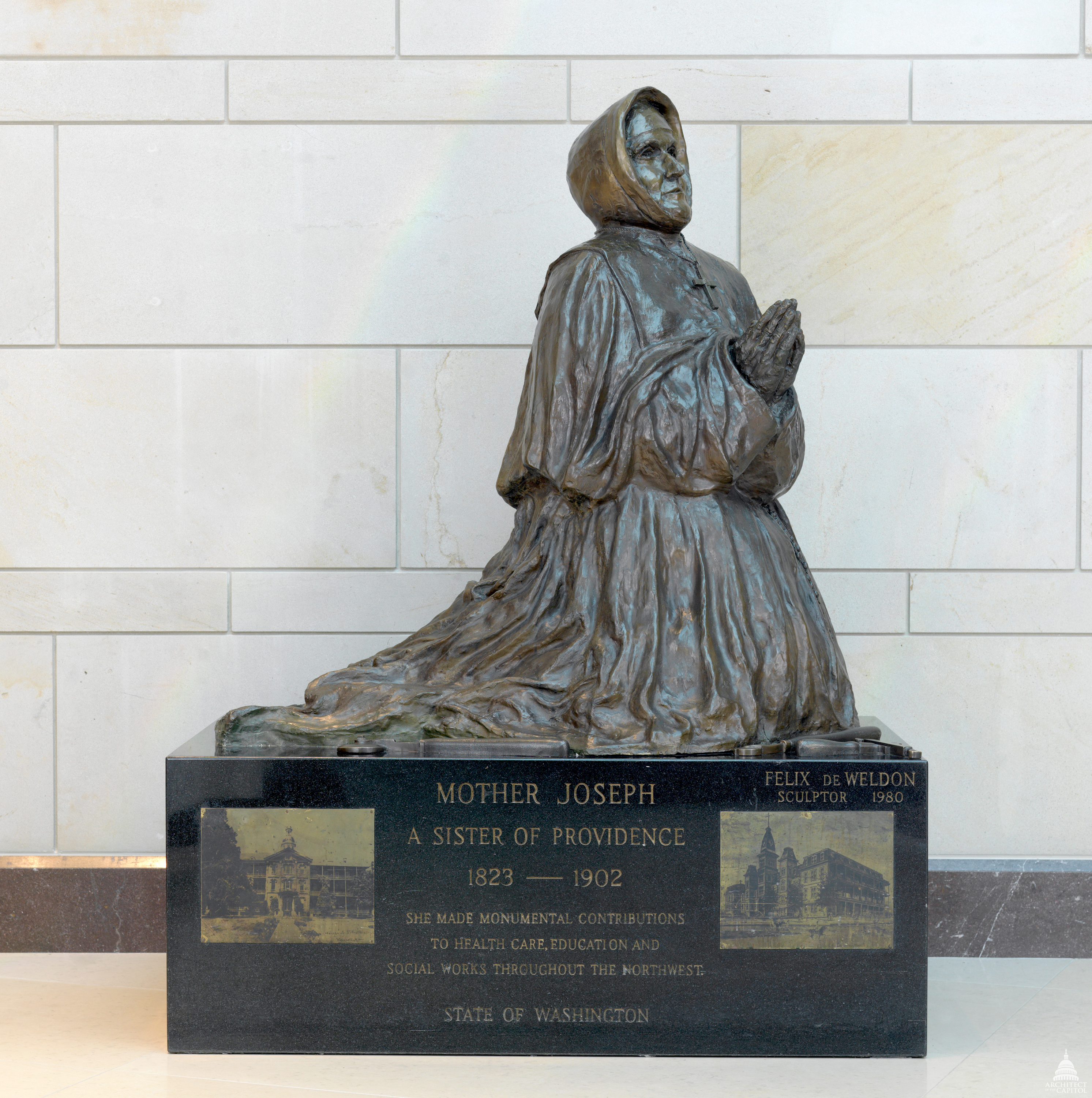 Mother Joseph statue in Washington