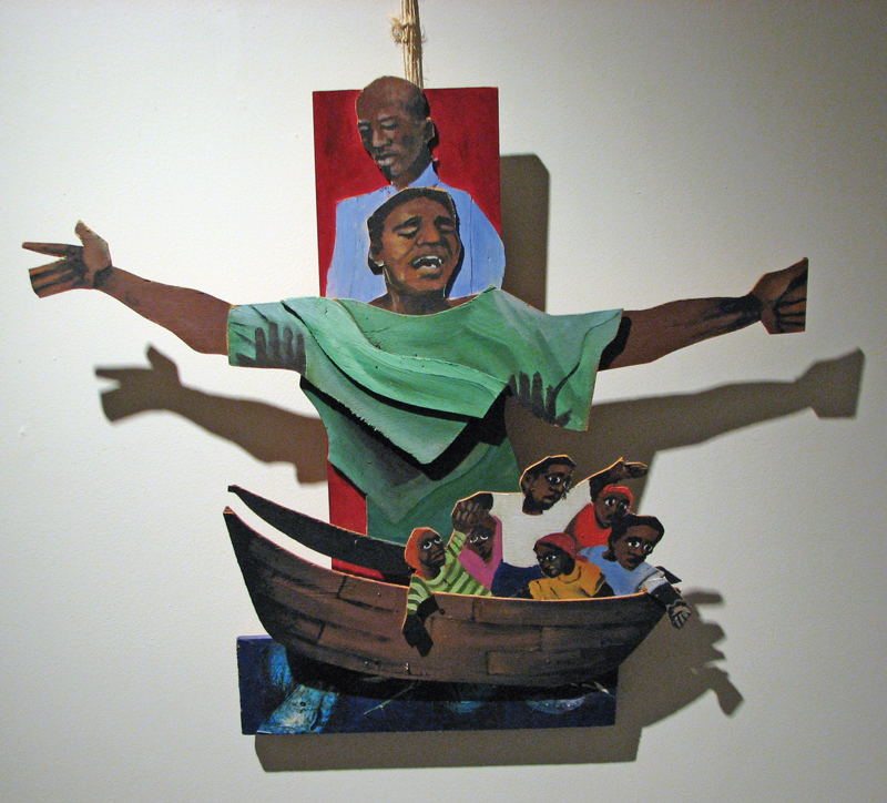 “Crucifixion—Haiti” by Helen David Brancato, I.H.M 