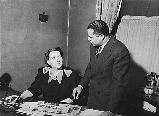 Publisher and editor of The Chicago Defender, 1941. Source: US Library of Congress.