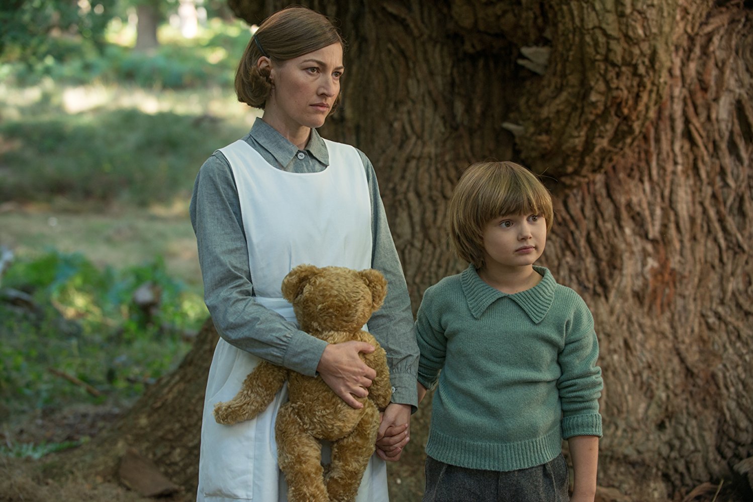 Kelly Macdonald and Will Tilston in Goodbye Christopher Robin