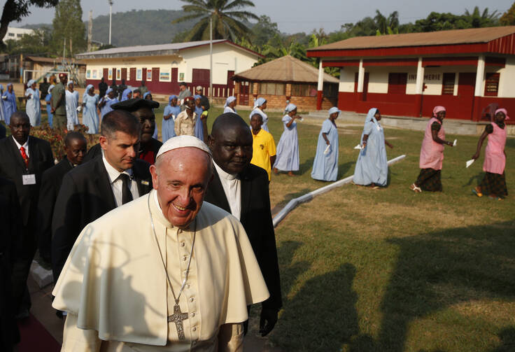 Pope Francis in Bangui, Central African Republic