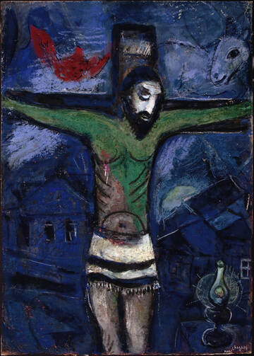"Christ in the Night" courtesy the Jewish Museum © 2013 Artists Rights Society (ARS), New York / ADAGP, Paris