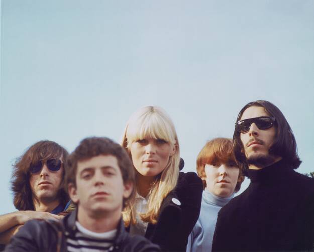 Photo of the Velvet Underground and Nico (Cornell University - Division of Rare Manuscript Collections)