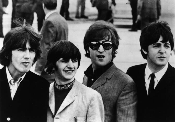 A DAY IN THEIR LIVES. The Beatles in an undated photo from Capitol Records.