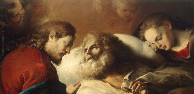 The Death of Saint Joseph by Alonso Cano