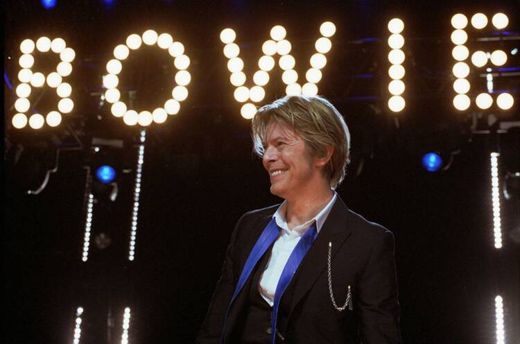 David Bowie in Chicago during the 2002 Heathen Tour (Photo via Wikimedia Commons)