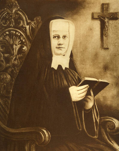 Sister Miriam Teresa Demjanovich, a Sister of Charity who died at age 26 in 1927, the first American to be beatified in the United States. (CNS photo/courtesy of Sisters of Charity of St. Elizabeth)
