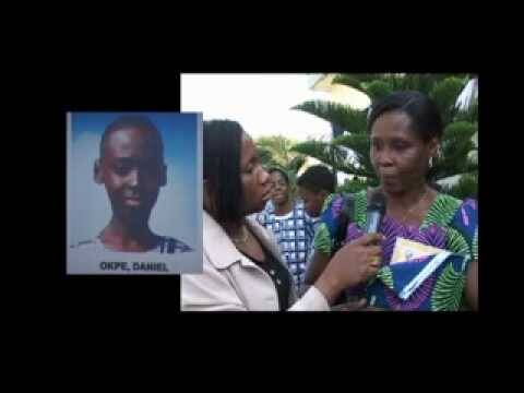 Mrs. Patricial Okpe lost her son in the plane crash (Screen shot of Youtube video)