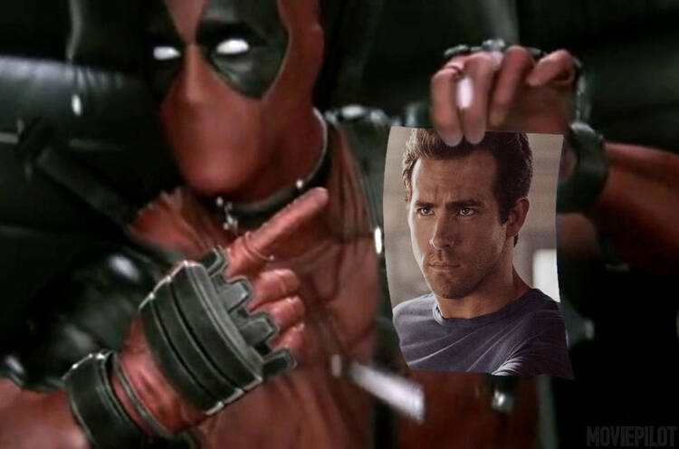 SELF-HATING HERO. Deadpool (Ryan Reynolds) reacts to threats by Colossus (voiced by Stefan Kapicic).