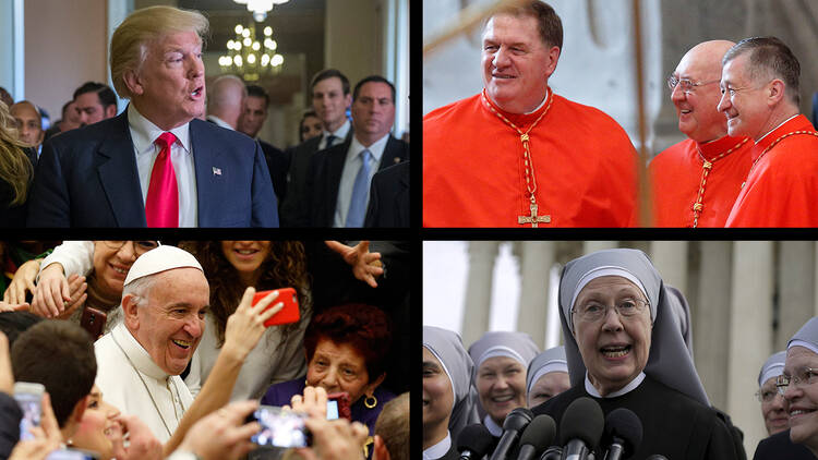 Pope Francis, Donald Trump, new American cardinals, and the Little Sisters of the poor—a sampling of the biggest Catholic stories in 2016. 
