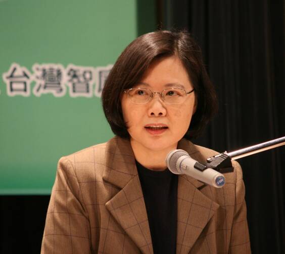 Tsai Ing-wen (photo by David Reid)