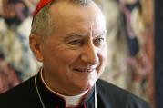 Cardinal Parolin is pictured at the Vatican in this Oct. 31, 2015, file photo. (CNS photo/Paul Haring)