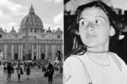 From left to right: External view of St. Peter's Basilica, Rome. Emanuela Orlandi is pictured in a photo that was distributed after her disappearance in 1983 