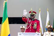 Gen. Brice Oligui Nguema is sworn-in as Gabon's interim president during a Sept. 4, 2023, ceremony in Libreville, the nation's capital. Nguema seized power Aug. 30 after the military overthrew the incumbent president, Ali Bongo Ondimba, in the former French colony region in West and Central Africa. (OSV News photo/Reuters)
