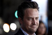 Matthew Perry arrives at the premiere of "The Invention of Lying" in Los Angeles on Monday, Sept. 21, 2009. Perry, who starred as Chandler Bing in the hit series “Friends,” has died. He was 54. (AP Photo/Matt Sayles, File)