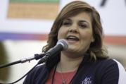 Abby Johnson, who early in her career assisted in carrying out abortions, will be among the speakers during the 2019 March for Life rally Jan. 18 on the National Mall in Washington. (CNS photo/Jose Luis Aguirre, Catholic San Francisco)