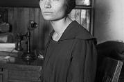 Dorothy Day, American journalist, social activist and Catholic convert. c. 1916. Courtesy of Wikimedia Commons.