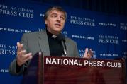 Father Helmut Schuller at the National Press Club