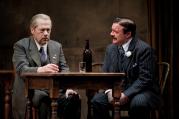 Stephen Ouimette and Nathan Lane in "Iceman Cometh."