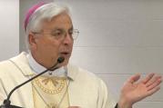 Bishop Gianfranco Todisco requested an early retirement, saying he wanted to return to missionary work. Screenshot from YouTube