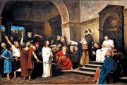 “Christ in Front of Pilate,” by Mihály Munkácsy, 1881
