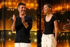 Simon Cowell and Jane Marczewski on “America’s Got Talent” (photo: Trae Patton NBC)