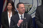  In a screen grab taken from video, Pennsylvania Attorney General Josh Shapiro speaks during an Aug. 14 news conference to release a grand jury on a months-long investigation into abuse claims spanning a 70-year period in the dioceses of Harrisburg, Pittsburgh, Scranton, Allentown, Greensburg and Erie. (CNS photo/Reuters video) 