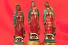 Personal property such as these figurines of Our Lady of Guadalupe are considered "non-essential" and confiscated from detained migrants. (Courtesy of Tom Kiefer)