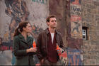 TIME-CROSSED. Alexa Davolos and Luke Kleintank in “The Man in the High Castle”