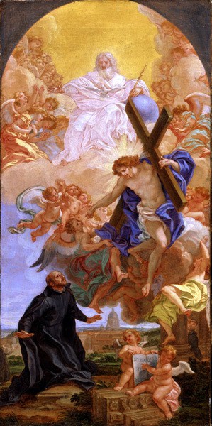 Vision of Saint Ignatius at La Storta, Baciccio