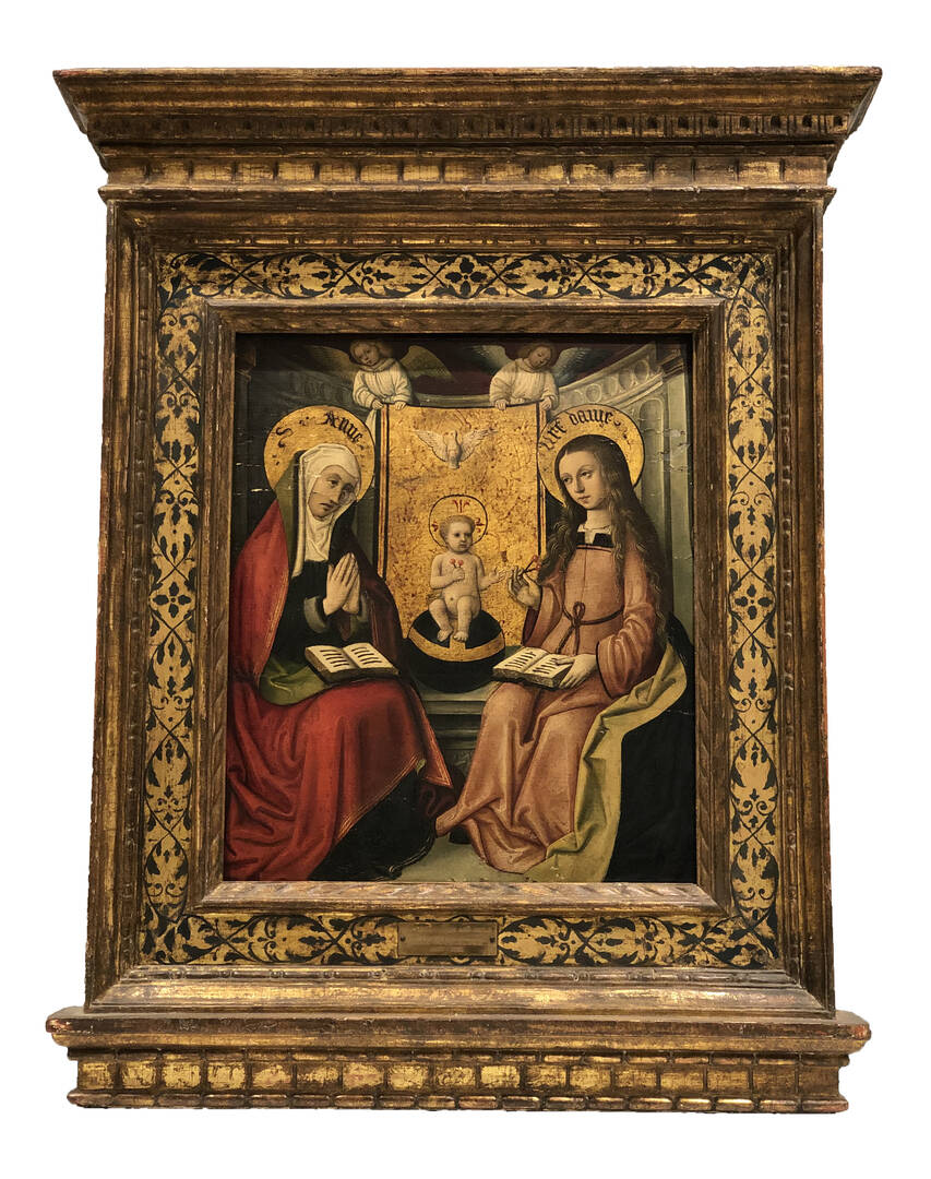  Virgin and Child and Saint Anne