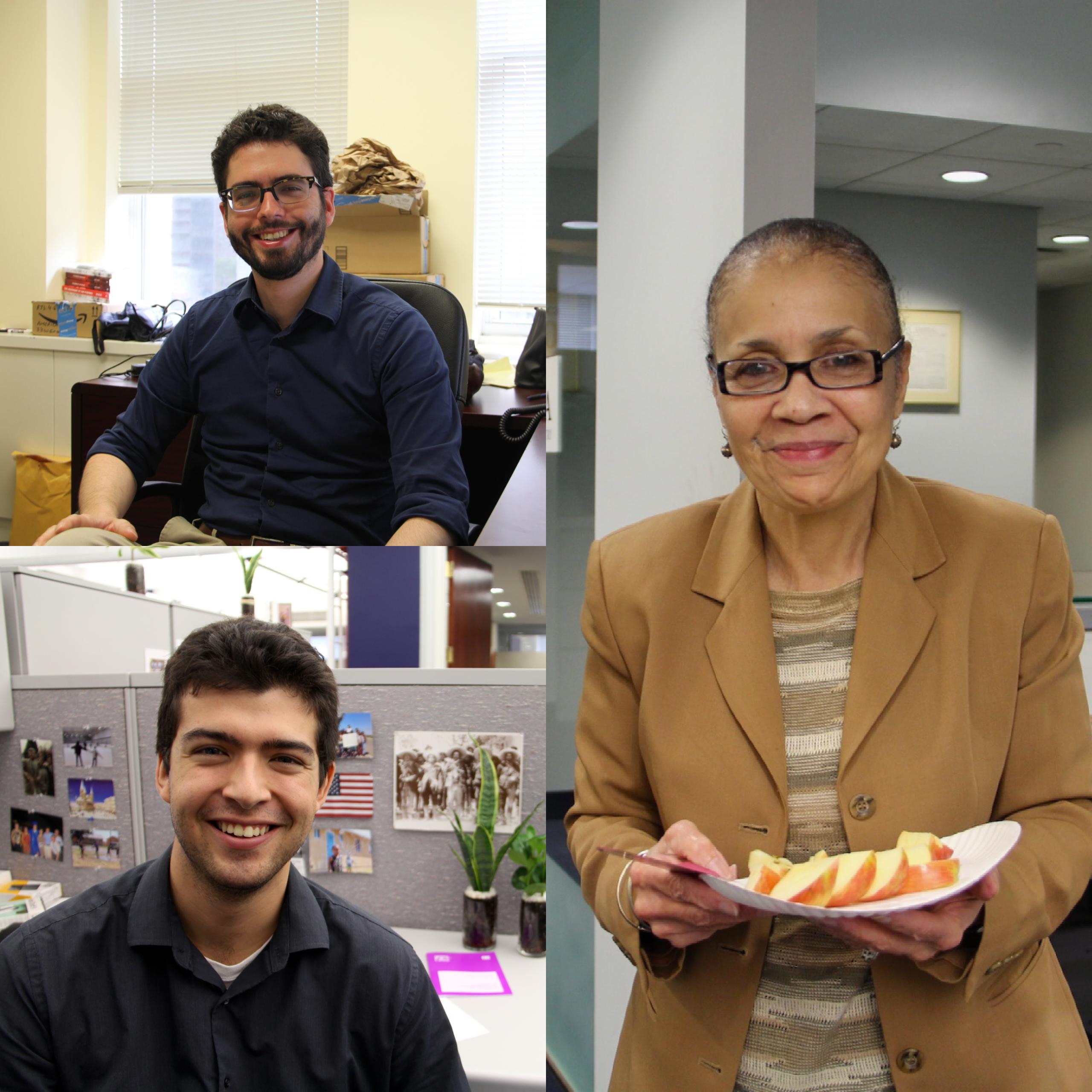 (Top left: José; bottom left: Antonio; right: Glenda)