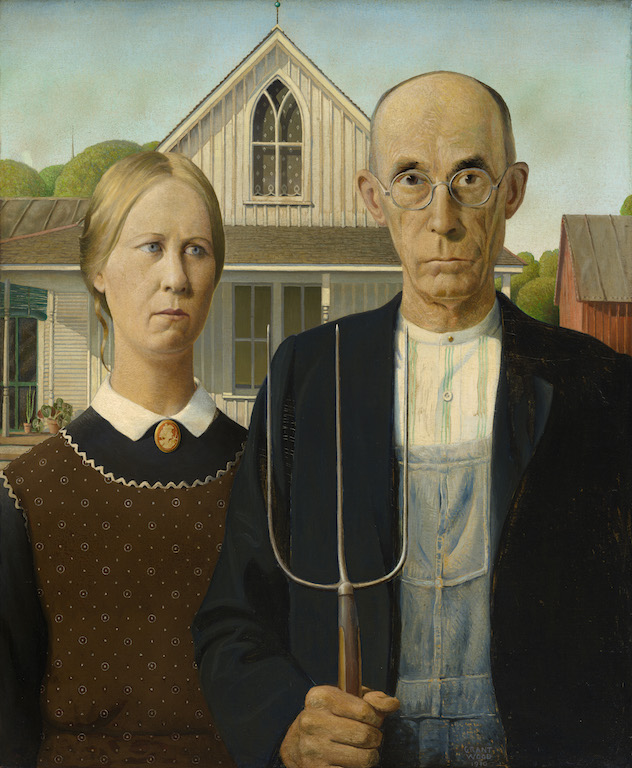 Grant Wood’s ‘American Gothic’