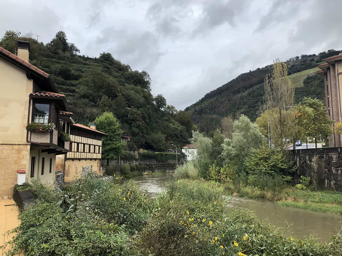 On the road to Azpeitia, near the Hospital Magdalena, where Ignatius taught catechism and begged on his pilgrim journey