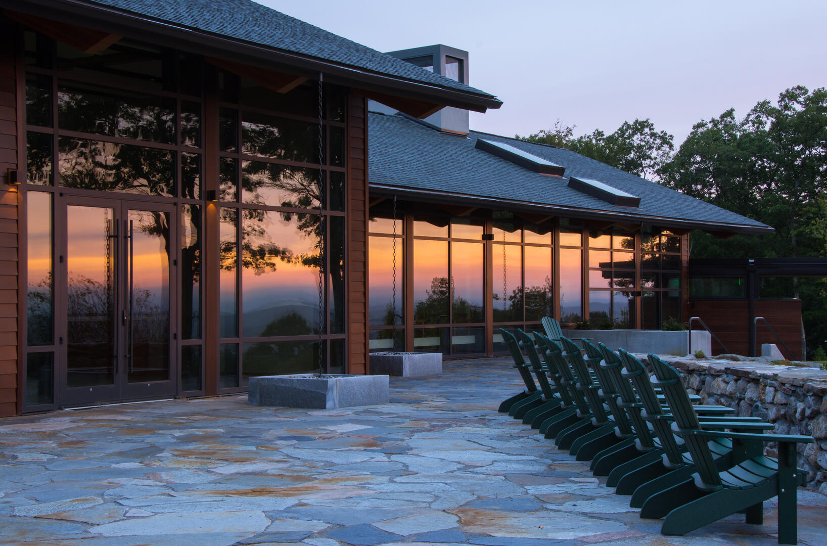 Sunrise at the Joyce Center (photo: John Cannon)