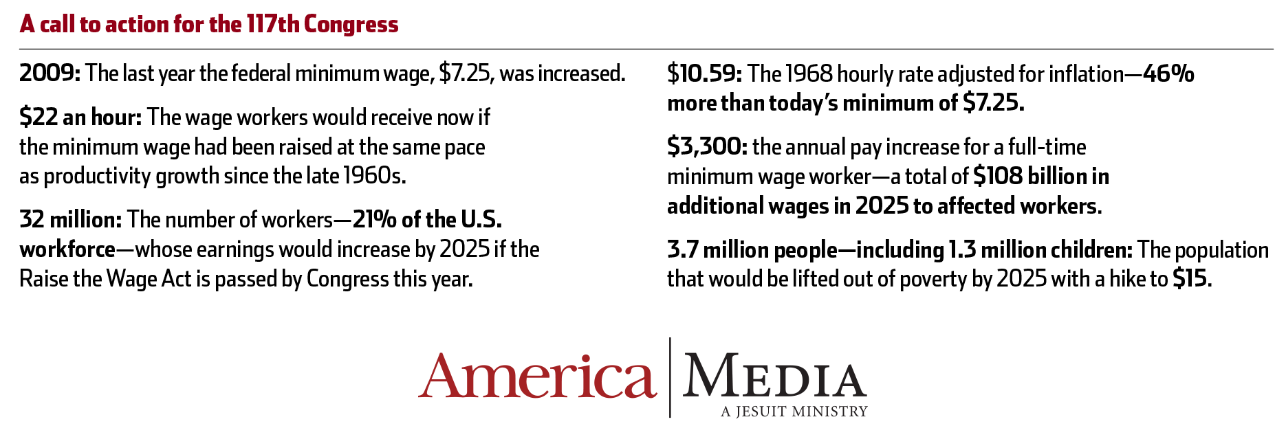 A congressional call to action