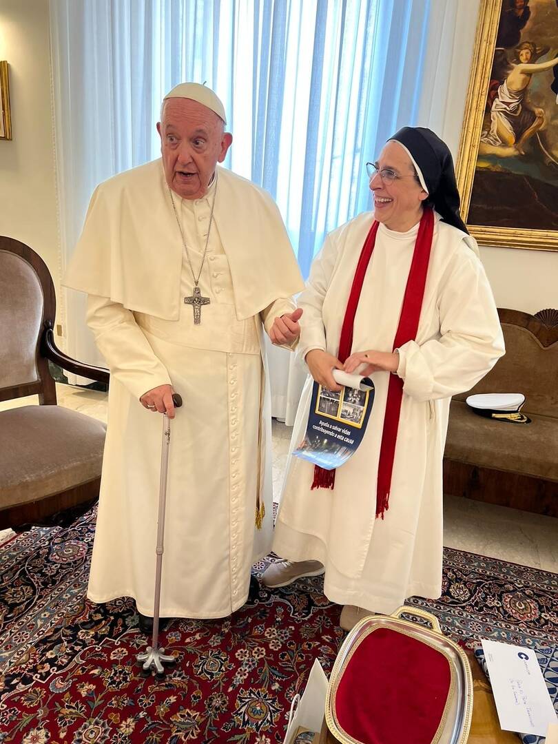 Sister Lucia and Pope Francis