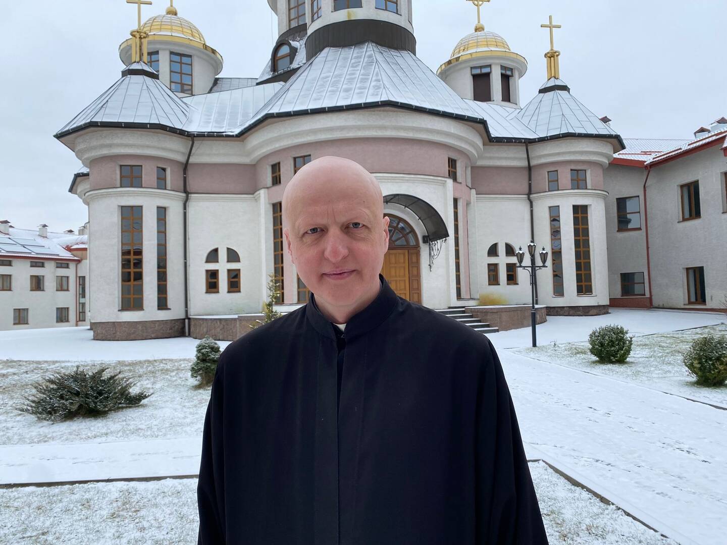 The Rev. Igor Boyco, rector of the Greek Catholic seminary of the Holy Spirit in Lviv, Western Ukraine (Credit: Elisabetta Piqué)