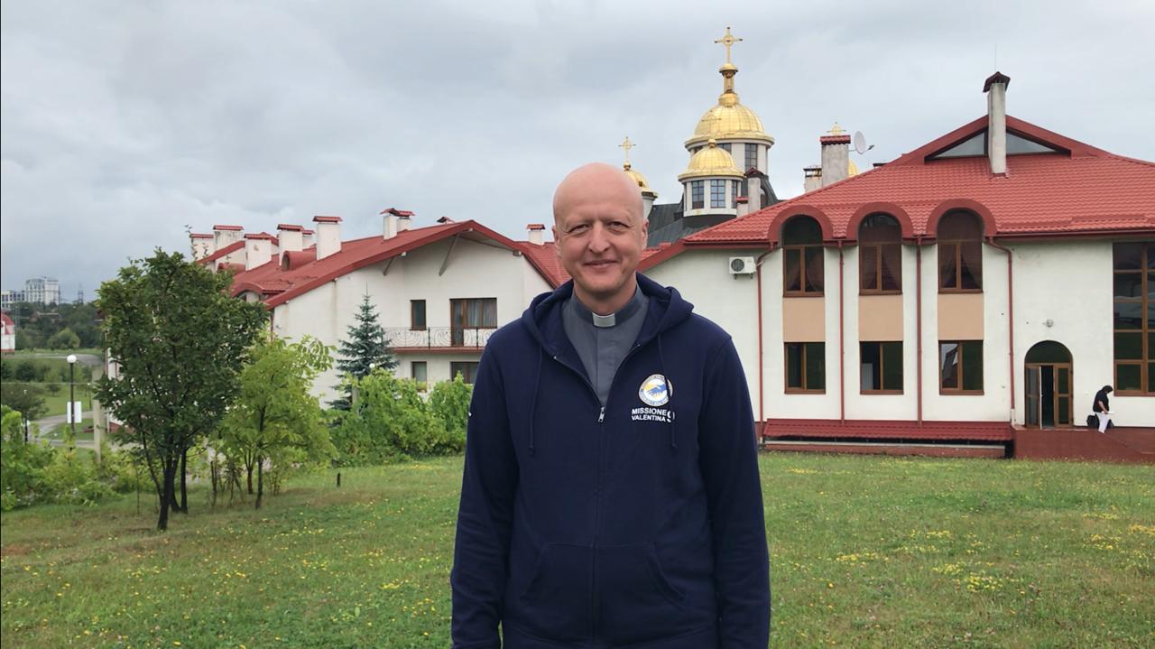the Rev. Igor Boyce, 48, a married Greek Catholic priest, is the rector of the Greek Catholic seminary in Lviv, Ukraine (Photo provided by Father Boyce)