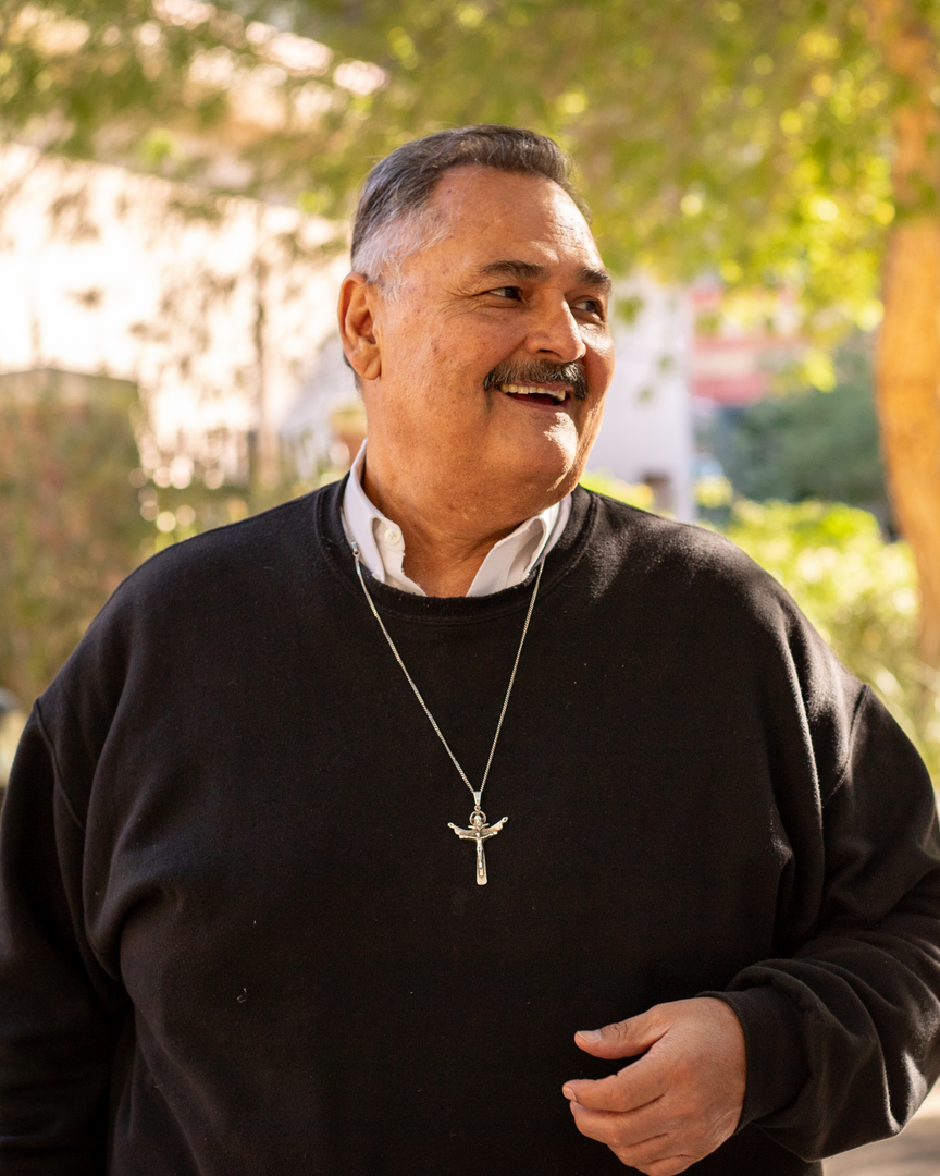 Armando Ruiz pictured after the Honor Your Mother festival in Phoenix, Ariz., on December 4, 2021.