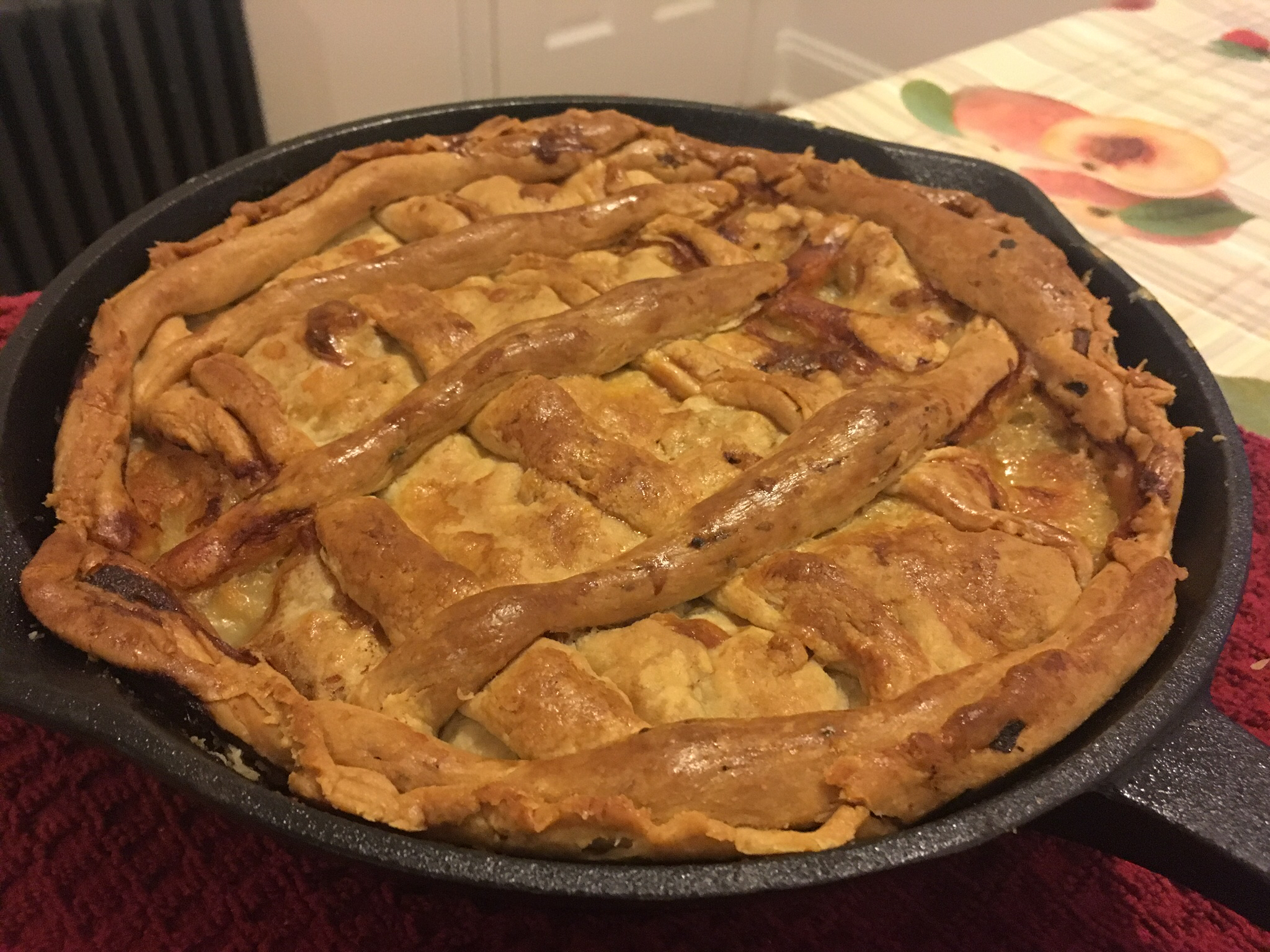 My attempt at tourtière.