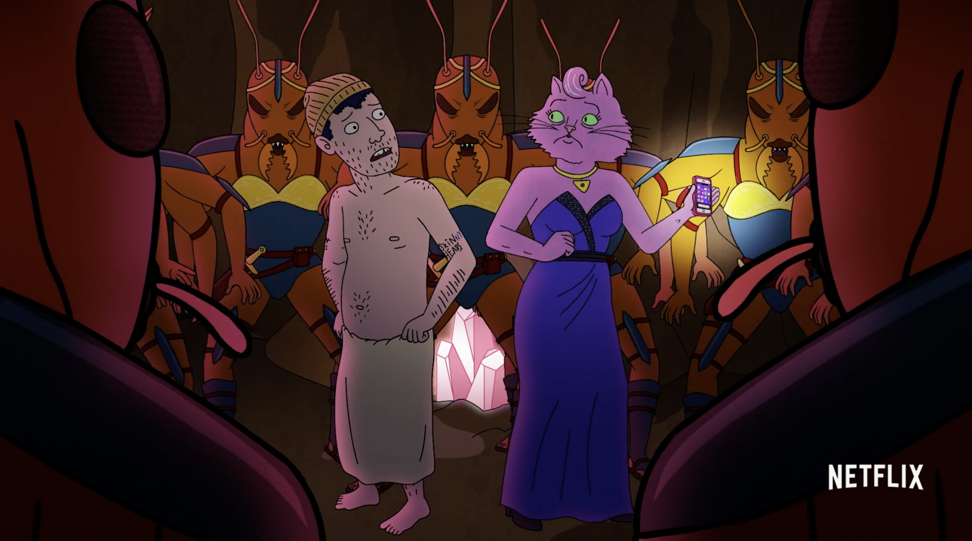 Todd and Princess Carolyn (image c/o Netflix)