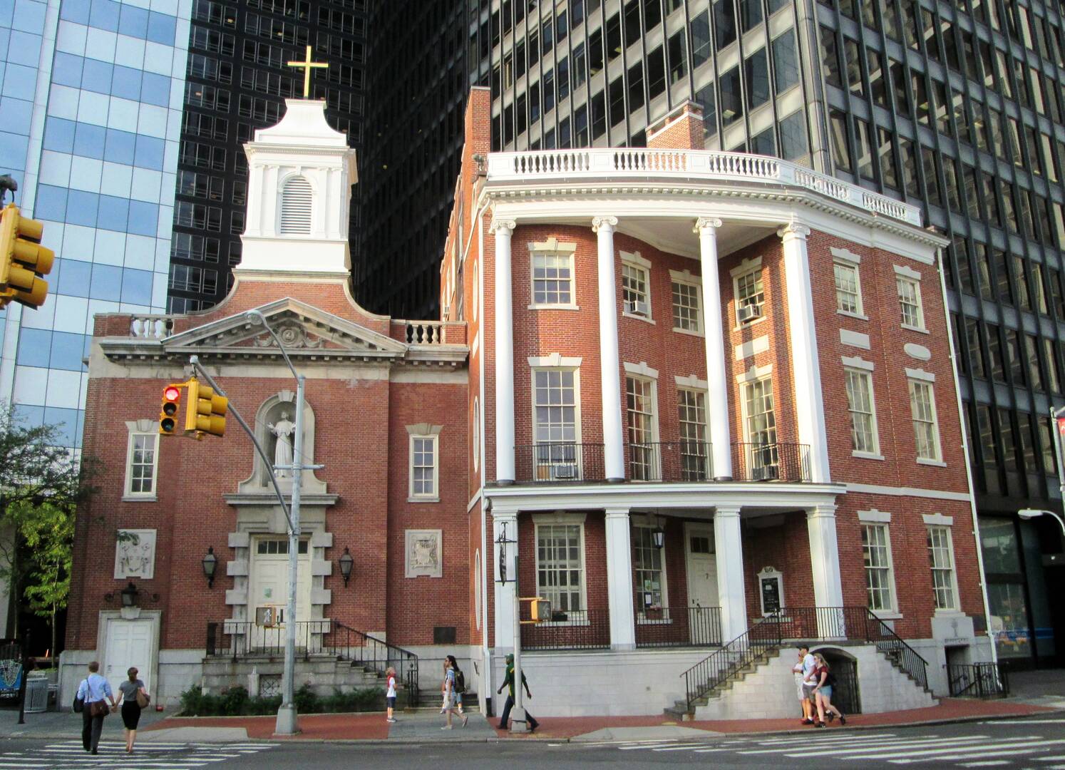 The Shrine of St. Elizabeth Ann Seton in the Financial District of Manhattan, New York City (Wikimedia Commons)