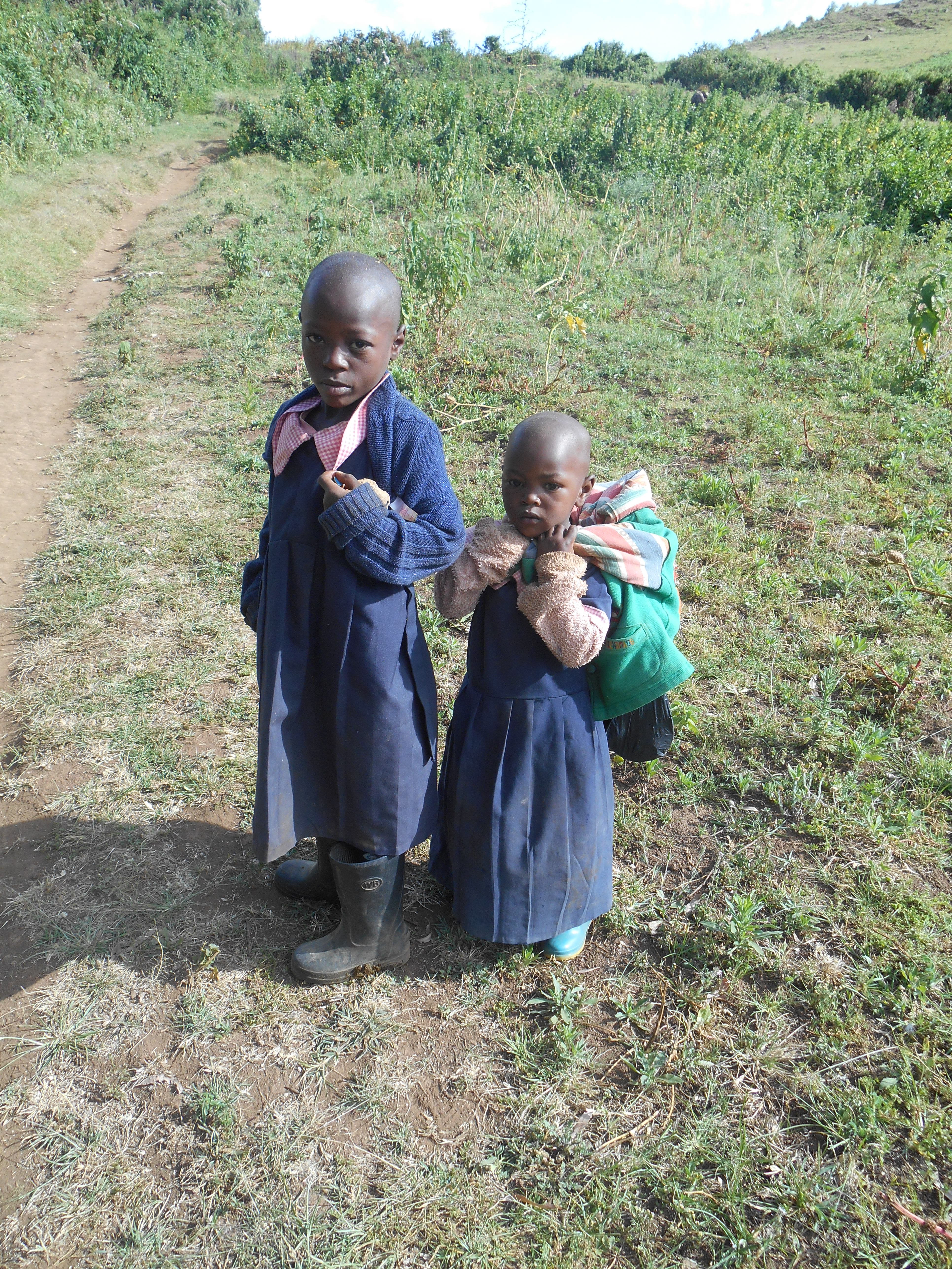 Children at the settlement for internally displaced persons in the Rift Valley, Kenya (Photo by author)