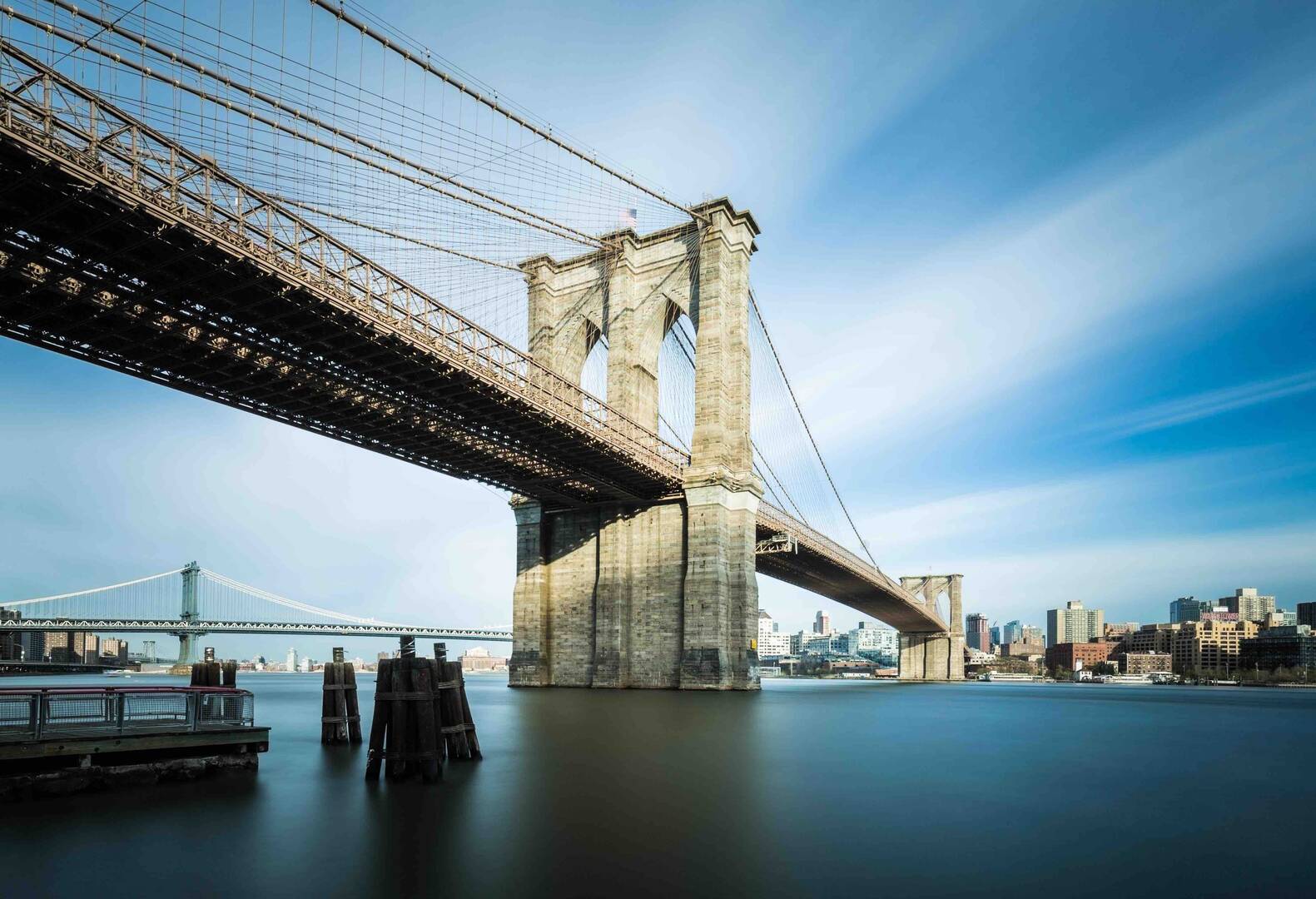 The Brooklyn Bridge (Photo by Alexander Rotker on Unsplash)