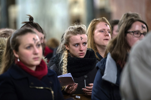 Ash Wednesday 2017 at Westminster Cathedral