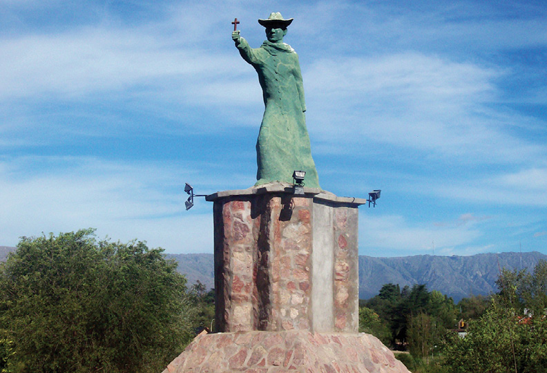 A statue of St. Jose Gabriel Brochero