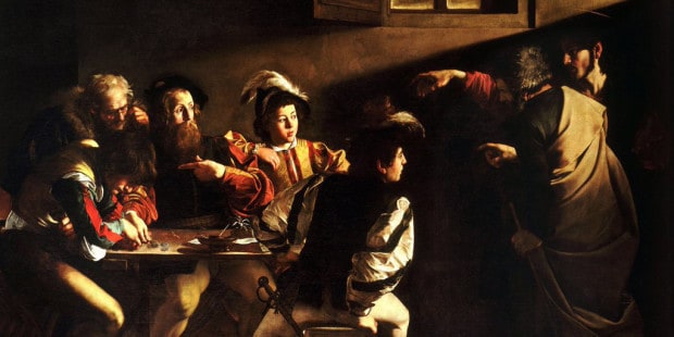 ‘The Calling of St. Matthew,” by Caravaggio
