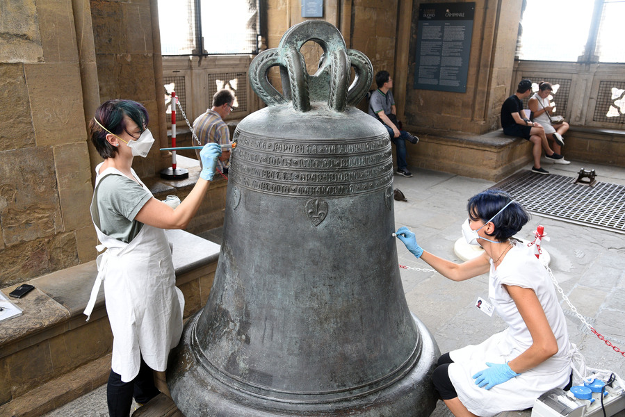 Restoration of Giotto's bell tower